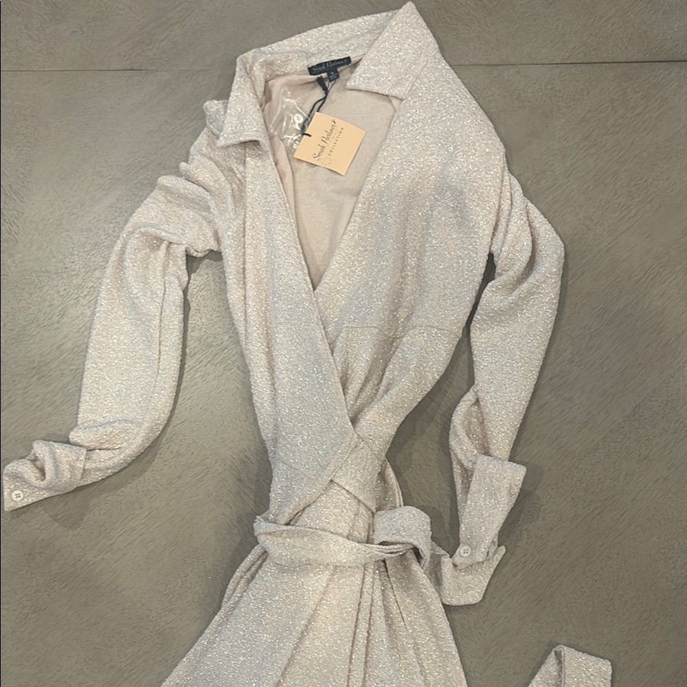 NWT Sparkling Wrap Dress
